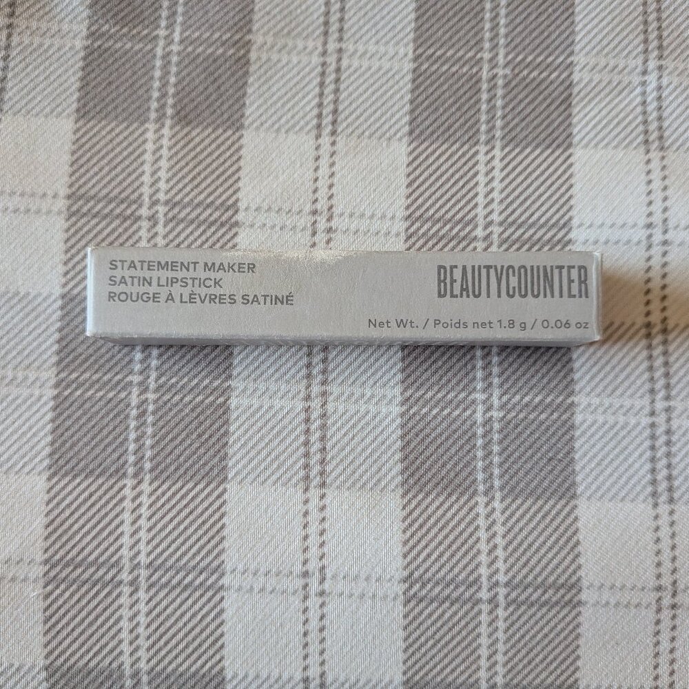 NEW beautycounter Statement Maker Satin Lipstick Pick Your Color